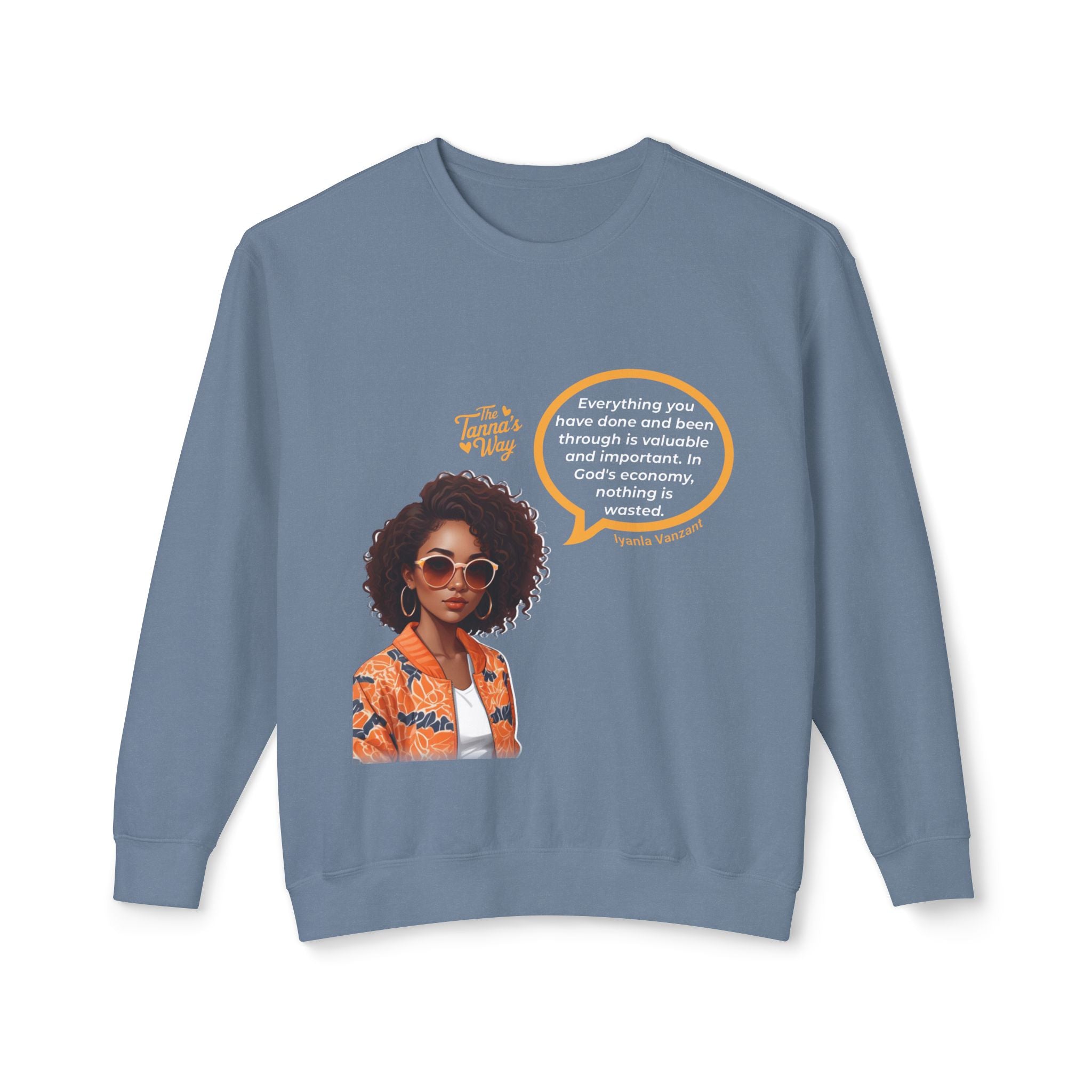 Lyanla Vanzant | Unisex Lightweight Crewneck Sweatshirt